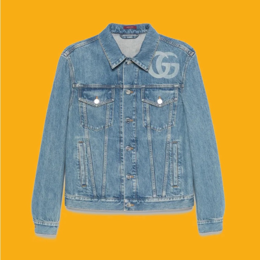 Gucci Blue Denim Jacket